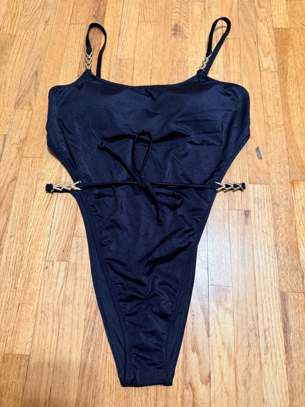 Victoria's Secret Black One-Piece Brazilian Swimsuit